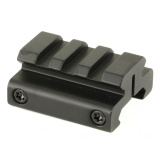 DO NOT ORDER, THESE ARE ALWAYS OUT OF SPEC. Picatinny Riser .5 Inch for AR Tactical Optics Matte Black