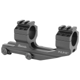 Proper Eye Position Ready Quick Detachable Mount With Picatinny Tops For AR Platform 1 Inch Matte