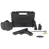 TP9SF, Striker Fired, Semi-automatic, Polymer Frame Pistol, 9MM, 4.46" Barrel, Match Grade Barrel, Black, Warren Tactical Sights With Dot Front, 18 Rounds, 2 Magazines, Includes Holster and Interchangeable Backstraps HG4865-N