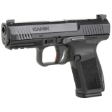 METE SF, Striker Fire, Semi-automatic, Polymer Frame Pistol, Compact, 9MM, 4.19" Barrel, Matte Finish, Black, 3 Dot Sights, 15 Rounds, 2 Magazines, Optic Ready HG5637-N