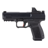 METE SF One Series, Semi-automatic, Striker Fired, Polymer Frame Pistol, Compact, 9MM, 4.1" Barrel,  Matte Finish, Black, Optics Ready, 15 Rounds, 1 Magazine, Includes MeCanik MO1 Optic HG56370SV-N