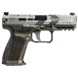 Signature Series, METE SF, Semi-automatic, Polymer Frame, Striker Fired Pistol, Compact, 9MM, 4.19" Barrel, Cerakote Finish, Apocalypse, Optic Ready Slide, Flared Magwell, 2 Magazines, 15 Rounds, Includes Matching Serial Number Knife and Lighter, Hard Ca