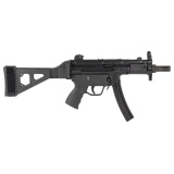 AP5-P, Semi-automatic Pistol, 9MM, 5.8" Barrel, Threaded 1/2X28, Matte Finish, Black, Adjustable Rear and Fixed Front Sight, Polymer Grips, Pistol Stabilizing Brace, Manual Safety, 30 Rounds, 2 Magazines, Includes Sling, Cleaning Kit, Picatinny Rail and