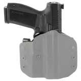 METE SFT, Striker Fire, Semi-automatic, Polymer Frame Pistol, Full Size, 9MM, 4.47" Barrel, Matte Finish, Black, 20 Rounds, 2 Magazines, Includes MeCanik MO1 Optic HG7164-N