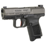 TP9 Elite SC, Semi-automatic Pistol, Striker Fired, Compact, Polymer Frame, 9MM, 3.5" Barrel, Matte Finish, Black, 3 Dot Sights, 12 Rounds, 2 Magazines, Includes MeCanik M01 HG7169T-N