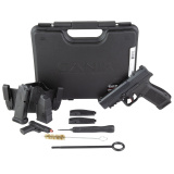 METE MC9LS, Semi-automatic, Striker Fired, Polymer Frame Pistol, Compact, 9MM, 3.64" Barrel, Black, Optic Ready, White Dot Front Sight, Blackout Rear Sight, 2 Magazines, 10 Rounds, California Compliant HG7885CA-N