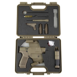 METE MC9LS, Semi-automatic, Striker Fired, Polymer Frame Pistol, Compact, 9MM, 3.64" Barrel, Flat Dark Earth, Optic Ready, White Dot Front Sight, Blackout Rear Sight, 2 Magazines, 10 Rounds, California Compliant HG7885CAD-N