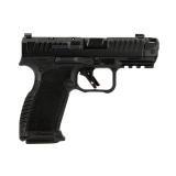 METE MC9 Prime Radian, Semi-automatic, Striker Fired, Polymer Frame Pistol, Compact, 9MM, 3.6" Barrel, Radian Ramjet and Afterburner Compensator, Night Fision Tritium Sights, Optics Ready, Matte Finish, Black, 17 Rounds, 2 Magazines HG8611-N
