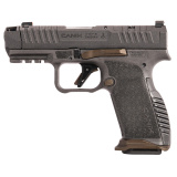 METE MC9 Prime Radian, Semi-automatic, Striker Fired, Polymer Frame Pistol, Compact, 9MM, 3.6" Barrel, Radian Ramjet and Afterburner Compensator, Night Fision Tritium Sights, Optics Ready, Matte Finish, Prime Gray, 17 Rounds, 2 Magazines HG8611G-N
