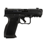 METE MC9 Prime Radian, Semi-automatic, Striker Fired, Polymer Frame Pistol, Compact, 9MM, 3.8" Barrel, Radian Ramjet and Afterburner Compensator, Night Fision Tritium Sights, Matte Finish, Black, 10 Rounds, 2 Magazines HG8612-N