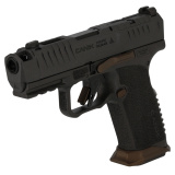 METE MC9 Prime Radian, Semi-automatic, Striker Fired, Polymer Frame Pistol, Compact, 9MM, 3.8" Barrel, Radian Ramjet and Afterburner Compensator, Night Fision Tritium Sights, Matte Finish, Gray, 10 Rounds, 2 Magazines HG8612G-N