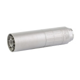 EOS-30 Ti, .30 Cal, Suppressor, 3D Printed Titanium Construction, Matte Finish, Black, HUB Compatible, 5/8X24 Thread Pitch SU0021014-N