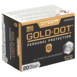 Speer Gold Dot Personal Protection | 357MAG, 158 Grain, Hollow Point, 20 Round Box 23960GD