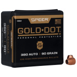 Gold Dot Bullets .355 Diameter 90 Grain Hollow Point