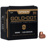 Gold Dot Bullets .355 Diameter 115 Grain Hollow Point
