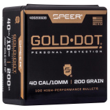 Gold Dot Bullets .355 Diameter 147 Grain Hollow Point