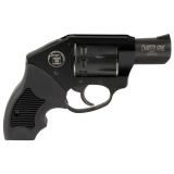 The Walker, Revolver, Double Action Only, 22LR, 2" Barrel, Aluminum Small Frame, Anodized Finish, Black, Small Compact Rubber Grip, Fixed Sights, 8 Rounds 12221