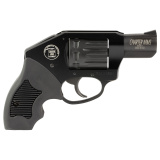 The Walker, Revolver, Double Action Only, 22 WMR, 2" Barrel, Aluminum Small Frame, Anodized Finish, Black, Black, Small Compact Rubber Grip, Fixed Sights, 8 Rounds 12311