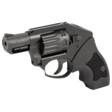The Walker, Revolver, Double Action Only, 22 WMR, 2" Barrel, Aluminum Small Frame, Anodized Finish, Black, Black, Small Compact Rubber Grip, Fixed Sights, 8 Rounds 12311