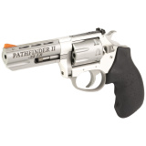 Pathfinder II, Revolver, Double/Single Action, 22LR, 3.5" Barrel, Aluminum Small Frame, Anodized Finish, Silver, Compact Rubber Grips, Adjustable Rear Sight with Fixed Front, 8 Rounds 72235