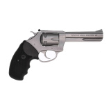 Pathfinder, Revolver, 22LR, 4.2" Barrel, Steel Frame, Stainless Finish, Rubber Grips, Adjustable Sights, 6Rd, Fired Case 72242