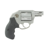 Boomer, Revolver, Double Action Only, 9MM, 2" Ported Barrel, Stainless Steel Frame, Silver, Compact Rubber Grip, Trenched Sight, 5 Rounds 79959