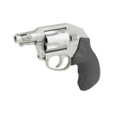 Boomer, Revolver, Double Action Only, 9MM, 2" Ported Barrel, Stainless Steel Frame, Silver, Compact Rubber Grip, Trenched Sight, 5 Rounds 79959