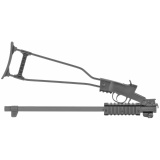 Little Badger, Single Shot, 17HMR, 16.5" Threaded Barrel, Blue Finish, Wire Stock, 1Rd 500-145