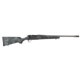 Mesa FFT, Bolt Action Rifle, 22 Creedmoor, 22" Barrel, Threaded 5/8X24, Cerakote Finish, Tungsten, Carbon Stock with Gray Accents, TriggerTech, Adjustable Trigger, 4 Rounds 801-01346-00