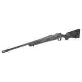 Mesa FFT, Bolt Action Rifle, 22 Creedmoor, 22" Barrel, Threaded 5/8X24, Cerakote Finish, Tungsten, Carbon Stock with Gray Accents, TriggerTech, Adjustable Trigger, 4 Rounds 801-01346-00