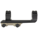 1 Piece Cantilever Mount, Black, Anodized, Fits 1" Tubes, 0 MOA 810-00043-00