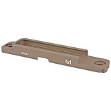 LCS, Flat Dark Earth Aluminum, Proprietary Dual Cable Control Channels, Ambidextrous Tape Switch Mount, Fits Surefire ST07 Remote Tape Switch LCSMK1g FDE