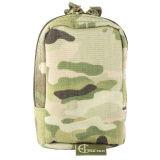 Side Car, Multipurpose Pouch, 3.5"x1.5"x5.25", 1000 Denier Nylon Construction, Multicam BP3103