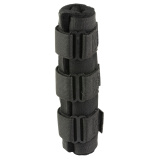 Metal Python, Suppressor Cover, 6", Black, Fits 1-2" Suppressors MP101