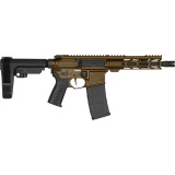 Banshee MK4, Semi-automatic, AR Pistol, 300 Blackout, 8" Barrel 5/8X24 Thread Pitch, Cerakote Finish, Midnight Bronze, CMMG Pistol Grip, Pistol Stabilizing Brace, Ambidextrous Controls, 30 Rounds, 1 Magazine 30AF20A-MB