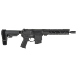 Banshee MK4, Semi-automatic, AR Pistol, 338 ARC, 10.5" Barrel, 5/8X24 Thread Pitch, Cerakote Finish, Armor Black, CMMG Pistol Grip, Pistol Stabilizing Brace, Ambidextrous Controls, 10 Rounds, 1 Magazine 34A390F-AB