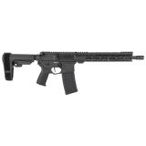 Banshee MK4, Semi-automatic, AR Pistol, 556NATO, 12.5" Barrel 1/2X28 Thread Pitch, Cerakote Finish, Armor Black, CMMG Pistol Grip, Pistol Stabilizing Brace, Ambidextrous Controls, 30 Rounds, 1 Magazine 55AC20A-AB