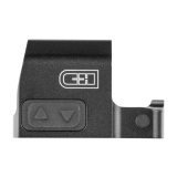 EDC Enclosed, Red Dot Sight, 1X Magnification, 21mm Objective, 34 MOA Circle 2.5 MOA Circle, RMSc Footprint, Black RD-EDC-EN-RD-MR