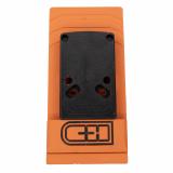 CHP Adapter Plate, Converts the RMR Footprint to Holosun 407K/507K, Anodized Finish, Black, Includes Mounting Hardware RMR-HOLOk