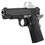 Night Commander, 1911, Semi-automatic, Metal Frame Pistol, Commander Size, 45ACP, 4.25" Barrel, Cerakote Finish, Black Slide, Blued Frame, Optics Ready, Colt Grips, Novak Night Sights, Ambidextrous Thumb Safety, 8 Rounds, 1 Magazine O4840NC-OR