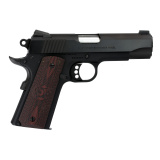 Lightweight Commander .45 ACP 4.25 Inch Barrel Blue Finish Carbon Steel Slide Novak Sights G10 Grips 7 Round