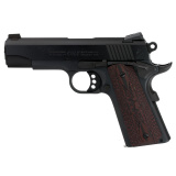 Combat Commander 9mm 4.25 Inch Barrel Blue Finish G10 Black Cherry Grip 9 Round