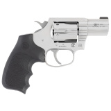King Cobra Carry, Revolver, Double/Single Action, 357 Magnum, 2" Barrel, Brushed Stainless Steel Finish, Silver, Hogue Rubber Grips, Brass Bead Front Sight, 6 Rounds KCOBRA-SB2RBB-S