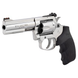 King Cobra Target, Revolver, Double/Single Action, 357 Magnum, 4.25" Barrel, Brushed Stainless Steel Finish, Silver, Hogue Rubber Grips, Fiber Optic Front Sight KCOBRA-SB4RTS