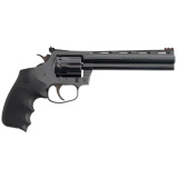 King Cobra Target, Revolver, Double/Single Action, 22 LR, 4.25" Barrel, Carbon Steel, Polished Blued Finish, Hogue Rubber Grips, Fiber Optic Front and Adjustable Rear Sights, 10 Rounds KCOBRA22-BP6RFO