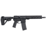 M4 Pistol, Semi-automatic, AR Pistol, 5.56 NATO, 10.3" Barrel, Anodized Finish, Black, SBA5 Pistol Stabalizing Brace, Full Length M-LOK Handguard, Picatinny Rail, 30 Rounds, 1 Magazine M4P6930