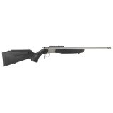 Scout Gen 3 Take-Down, Single Shot Rifle, 223 Remington, 20" Barrel, THreaded 5/8x24, Omni Muzzle Brake, Stainless Steel, Silver, Black Synthetic Stock, 1 Round CR4434S