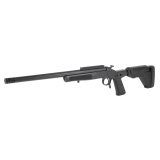 Scout XP SB, Single Shot Rifle, 6MM ARC, 16.5" Threaded Barrel, 5/8x24, Cerakote Finish, Black, Synthetic Furniture, 1 Round CR4451XP