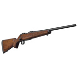 600 ST3 American, Bolt Action Rifle, .30-06 Springfield, 24" Tapered Medium Contour Threaded Barrel (9/16x24), Walnut Stock, Detachable Magazine, Adjustable Trigger, Laser Checkered Satin Finish Walnut Stock, 3 Rounds, Right Hand, Black 07722