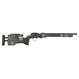 457 Manners, Bolt Action Rifle, 22 Long Rifle, 16" Barrel, Threaded 1/2X28, 11mm Dovetail, Manners Camo Stock, Adjustable Cheek Riser, 5 Rounds 02326